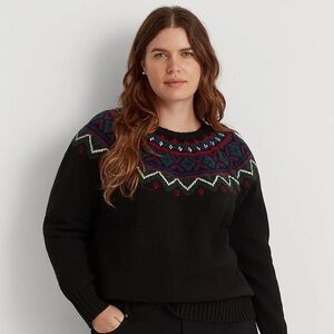 Lauren Ralph Lauren - Fair Isle Wool-Blend Sweater